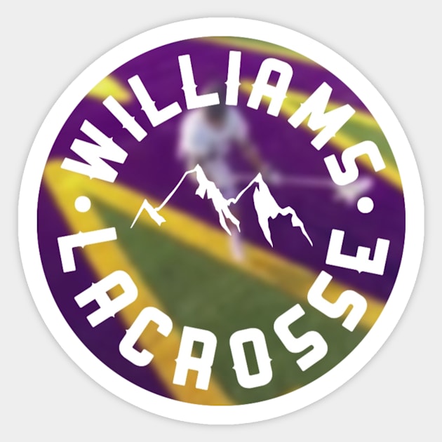 williams college lacrosse Sticker by laurwang